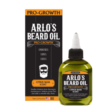 Arlo's Beard Oil Pro-Growth Citrus Basel Scent 75ml