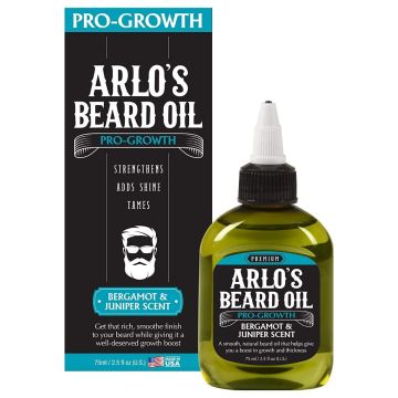 Arlo's Beard Oil Pro-Growth Bergamot & Juniper 75ml