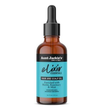 Aunt Jackie's Elixir Biotin & Rosemary Hair & Scalp Oil 59ml