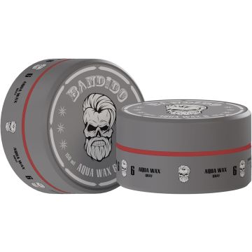 Bandido Aqua Hair Wax 150ml Gray voor mannen styling