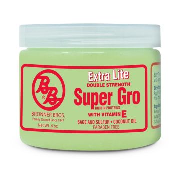 Bronner Bros BB Extra Lite Super Gro 170 g haarbehandeling