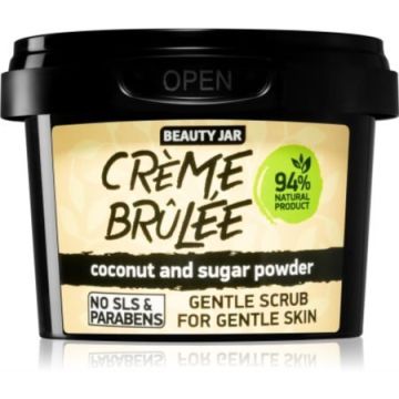 Beauty Jar Creme Brule Gentle Face Scrub 120gr