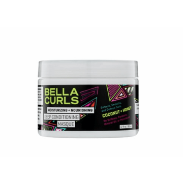 Bella Curls Moisturizing Nourishing Deep Conditioning Mask 12 oz