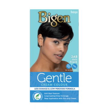 Bigen Gentle Cream Colour 2AB Ash Black verpakking