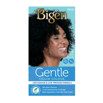 Bigen Gentle Cream Colour 1JB Jet Black verpakking