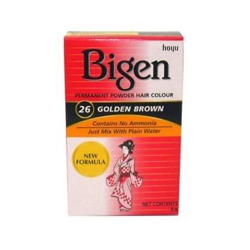 Bigen Hair Color Golden Brown no. 26 verpakking