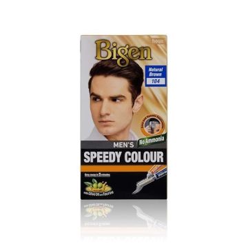 Bigen Mens Hair Color Natural Brown verpakking