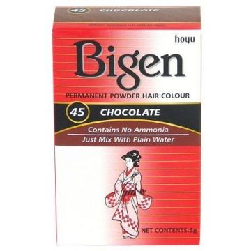 Bigen Hair Color Chocolate No. 45 verpakking
