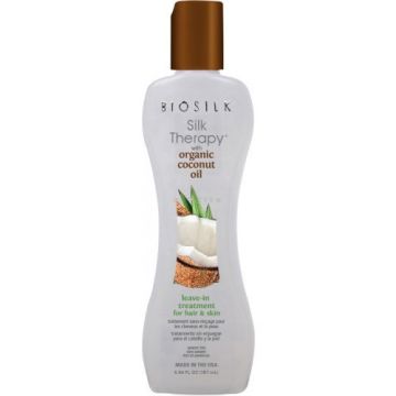 Biosilk Silk Therapy Organic Coconut Oil Leave-In Treatment 167ml