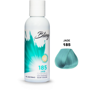 Bling Semi Permanent Hair Color 185 - Jade 118 ml