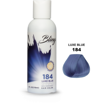 Bling Semi Permanent Hair Color 184 - Luxe Blue 118 ml