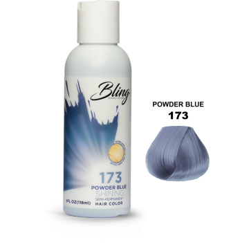 Bling Semi Permanent Hair Color 173 - Powder Blue 118 ml
