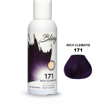 Bling Semi Permanent Hair Color 171 - Rich Clemitas 118 ml