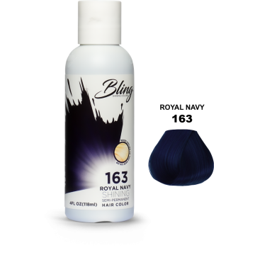 Bling Semi Permanent Hair Color 163 - Royal Navey 118 ml
