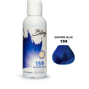 Bling Semi Permanent Hair Color 159 - Sapphire Blue 118 ml