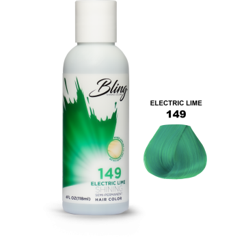 Bling Semi Permanent Hair Color 149 - electric Lime 118 ml