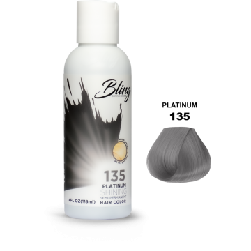 Bling Semi Permanent Hair Color 135 Platinum 118 ml