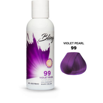 Bling Semi Permanent Hair Color 99 - Violet Pearl 118 ml