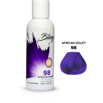 Bling Semi Permanent Hair Color 98 - African Violet 118 ml