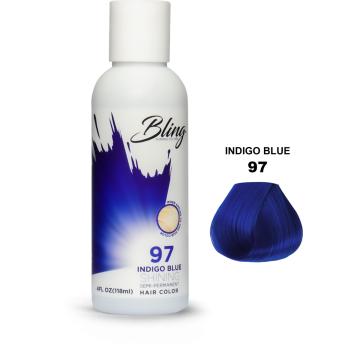 Bling Semi Permanent Hair Color 97 - Indigo Blue 118 ml