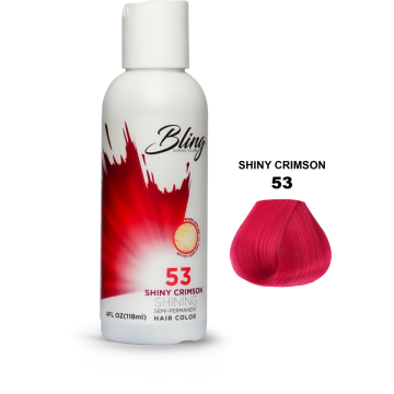 Bling Semi Permanent Hair Color 53 - Shiny Crimson 118 ml