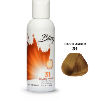 Bling Semi Permanent Hair Color 31 - Dashy Amber 118 ml