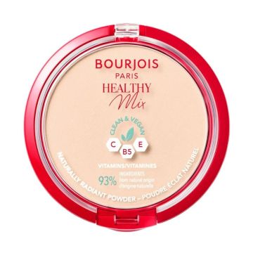 Bourjois Healthy Mix Clean Powder Vegan 10 gr - 01 Ivory