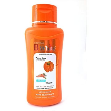 B White Extra Lightening Carrot & Pepper Body Lotion 500ml