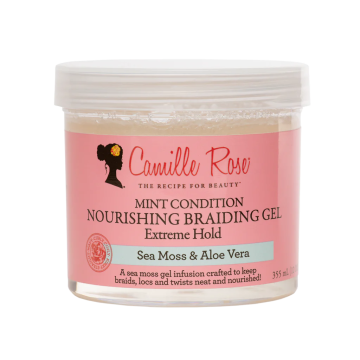 Camille Rose Mint Condition Nourishing Braiding Gel Extreme Hold 355ml