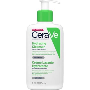 CeraVe Hydraterende Reinigingscrème 236 ML verpakking