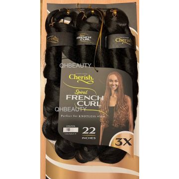 Cherish Spiral French Curl - 2 haaraccessoire