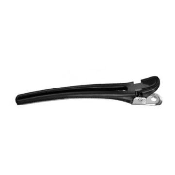 Comair Hair-Clip Combi Plastic/aluminium 95mm Zwart