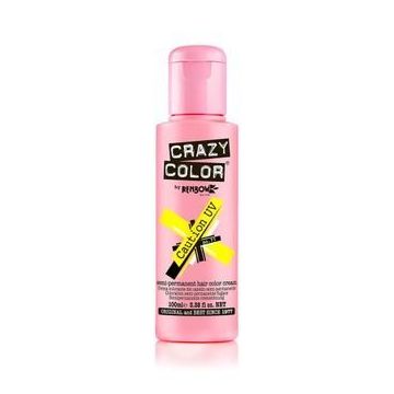 Crazy Color Caution UV haarkleur in neon groen