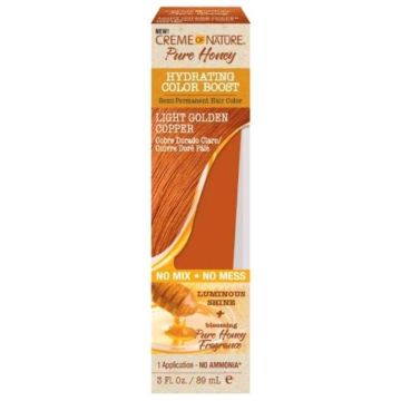 Creme Of Nature Pure Honey Color Boost Light Golden Copper 89ml
