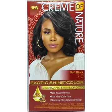 Creme of Nature Exotic Shine Color 3.0 Soft Black