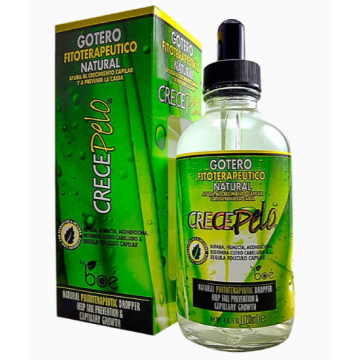 Crece Pelo Natural Phytherapeutic Dropper Gotero 4oz