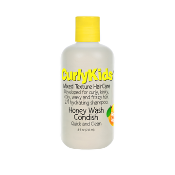 CurlyKids Honey Wash Condish 8oz