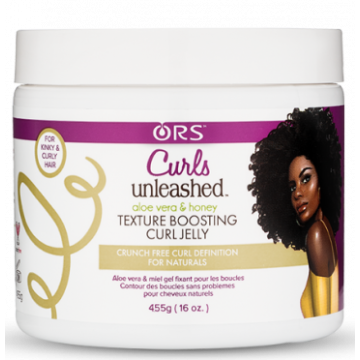 Ors Curls Unleashed Aloe Vera And Honey Texture Boosting Curl Jelly (curl Boosting Jelly) 455 g