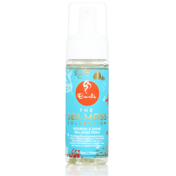 Curls Sea Moss Nourish & Shine Mousse 5.75oz verpakking