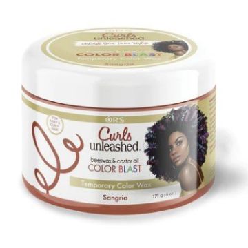 Curls Unleashed Color Blast Wax Sangria 6 oz