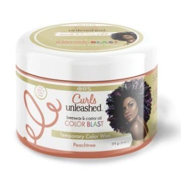 Curls Unleashed Color Blast Temporary Hair Makeup Wax Peachtree 6 oz