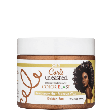 Curls Unleashed Color Blast Temporary Hair Makeup Wax Golden Bars 6 oz
