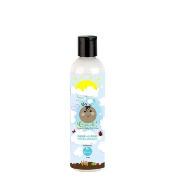 Curls Baby Care Peek-a-Boo Shampoo 8oz voor baby's haar