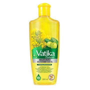 Dabur Vatika Naturals Mustard Multivitamin Hair Oil 200 ml