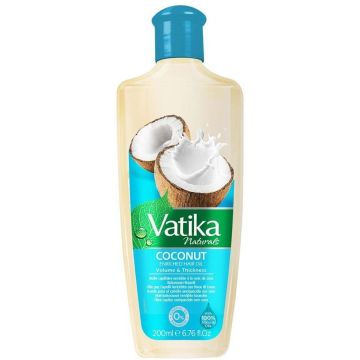 Dabur Vatika Naturals Coconut Enriched Hair Oil - Volume And Thickness - 300 ml