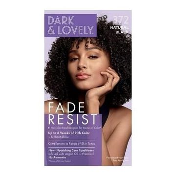 Dark and Lovely Fade Resist Haarverf - 372 Natural Black