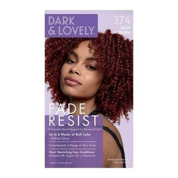 Dark and Lovely Fade Resist Haarverf - 374 Rich Auburn