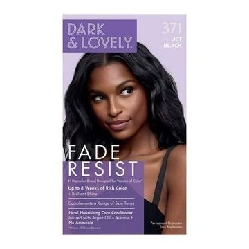 Dark and Lovely Fade Resist Haarverf - 371 Jet Black