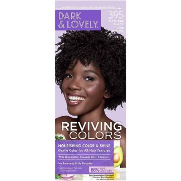 Dark and Lovely Reviving Color Natural Black 395 haarverf