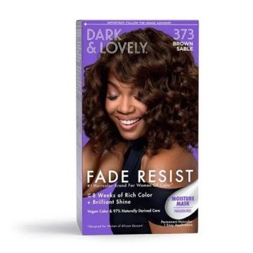 Dark and Lovely Fade Resist Haarverf 373 Brown Sable